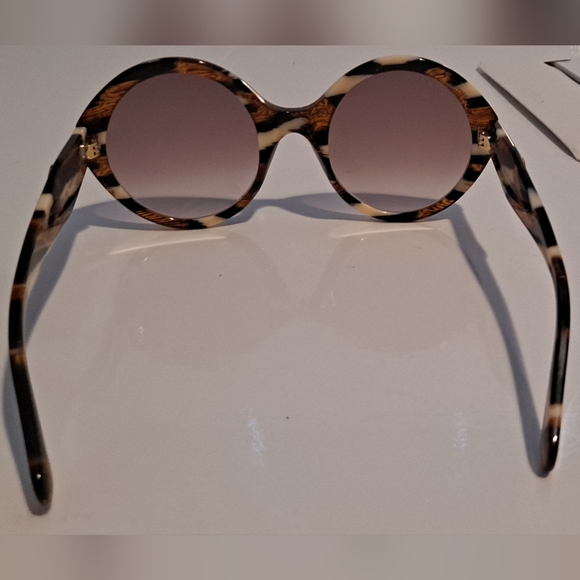 Gucci Round-Frame Animal print authentic - Picture 5 of 16